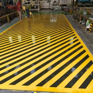 Epoxy Zebra Crossing