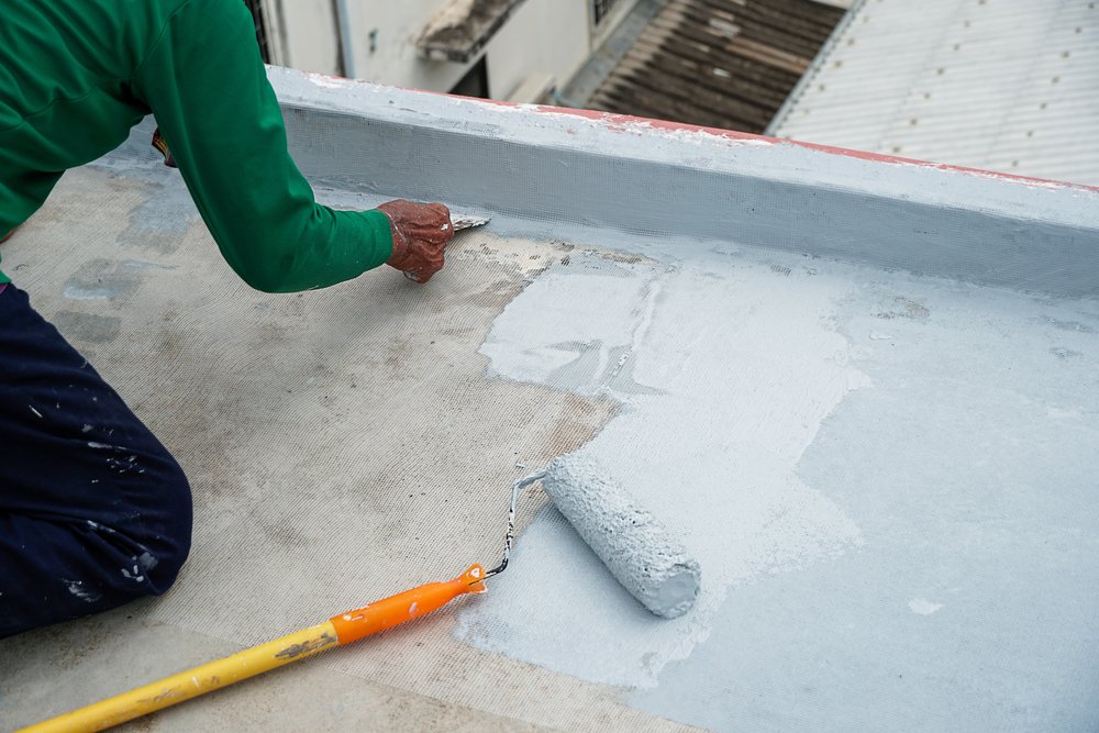 Paint,Roller,For,Waterproofing,,Reinforcing,Mesh,,Repairing,Waterproofing,Decks.